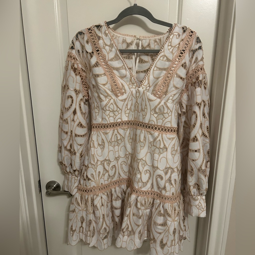 Zimmermann look alike dress, worn once, size small